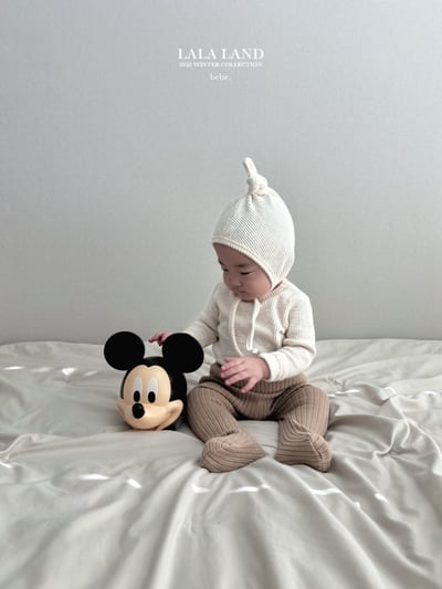 lala land32｜(60cm-83cm) 4色羅紋素面扭結帽17