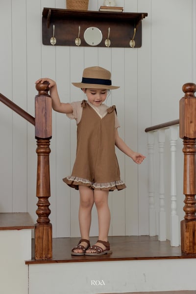 ROA27｜(6m-18m) 3色捲邊素面上衣18