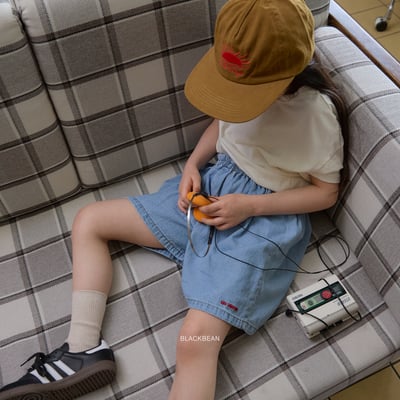 BEAN13｜(65-120cm) 刺繡牛仔短褲12