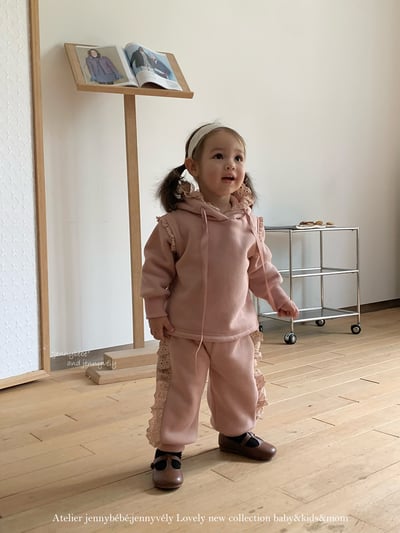 JE 407｜(73-110cm)  休閒荷葉邊套裝8