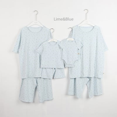 LIME&BLUE13｜(MOM DAD)  黃油花成人居家服7