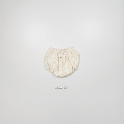 bebe nine10  (6m-24m) 4色可愛小碎花包屁褲6