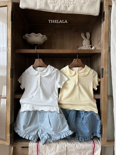 thelala24｜ (70-115) 有領捲邊上衣11