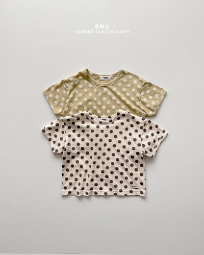 onu21｜(70cm-115cm) 波點上衣1