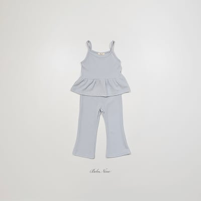 bebe nine28  (65cm-115cm) 3色細肩蛋糕裙套裝5