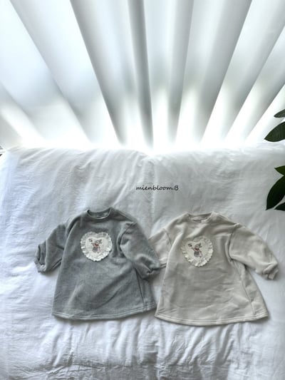 Bloom.b11｜(0m-24m/85cm-125cm) 蕾絲小兔花布包屁衣/洋裝15