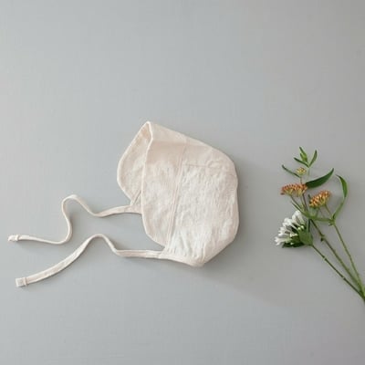 LEMONADE38｜(55cm-85cm) 1色雛菊花邊翻領包屁衣含帽子12