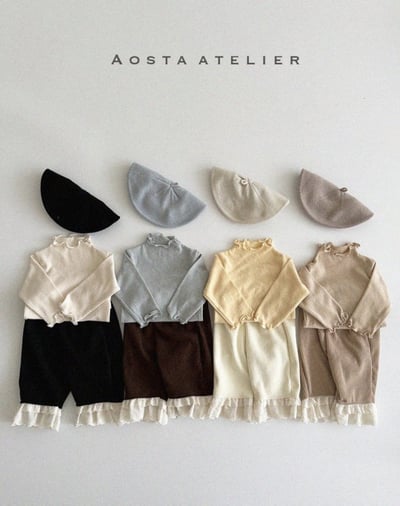 AOSTA｜喇叭蕾絲棉褲 現貨112