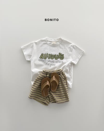 Bonito30｜(75cm-125cm) 2色休閒線條毛圈褲9