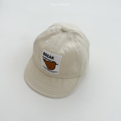 Oottbebe21｜(1y-6y )  小熊布章棒球帽10