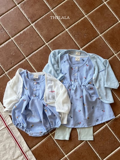 thelala21｜ (70-115) logo開襟薄外套3