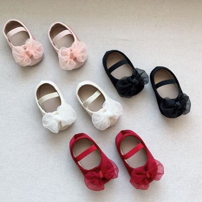 蝴蝶結紗學步鞋3