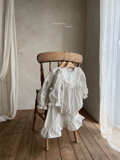 Anne Shirley07｜(3m-22m) 1色蕾絲碎花公主包屁衣8