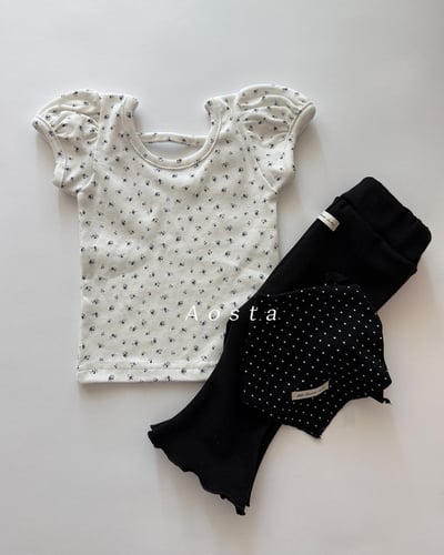 AOSTA05｜(6m-5y) 2色公主泡泡袖上衣13