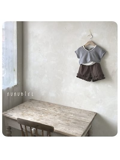 NUNU BIEL21｜(65-115cm) 木耳邊短褲6