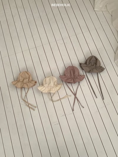 Bebe holic02｜(3m-18m) 漁夫綁帶帽3