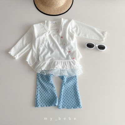 my_bebe29｜(80-120cm) 波點喇叭褲14