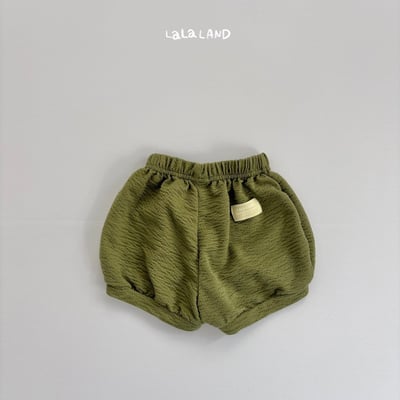 lala land71｜(75-120cm) 2色壓紋短褲25
