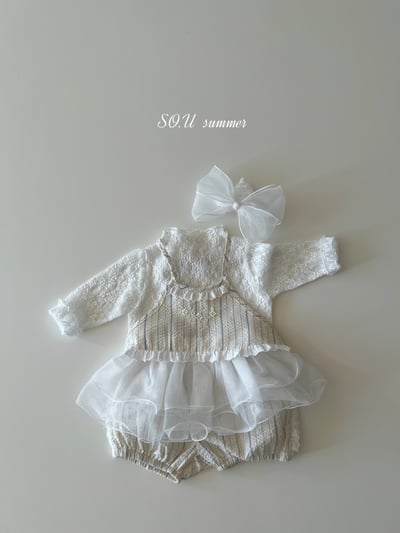 SO.U30｜(6m-4y) 線條綁帶套裝3