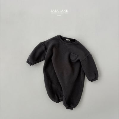 lala land10｜(60cm-83cm) 2色口袋壓紋連身衣13