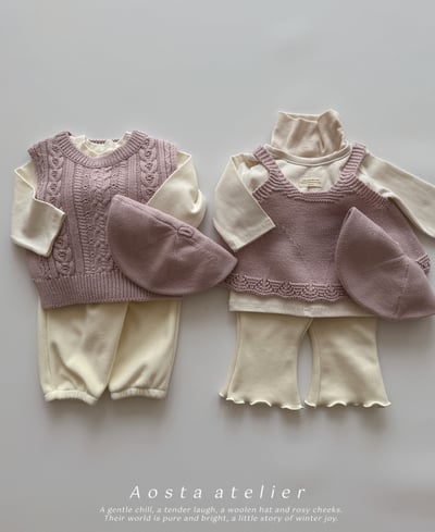 AOSTA13｜(1y-5y) 冬季針織背心14