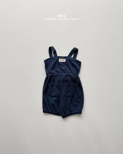 onu36｜(70cm-115cm) 七分吊帶連身褲4