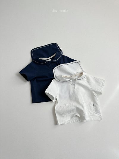 MiniRobe45｜(70-110) 翻領滾邊上衣3