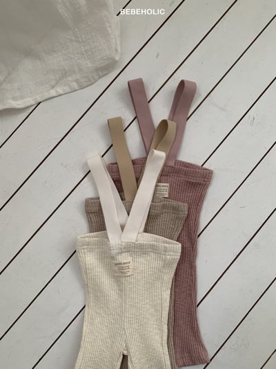 Bebe holic61｜(3m-18m) 吊帶喇叭褲9