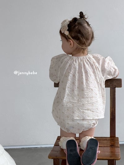 JE722｜(73-100cm) 小碎花套裝8