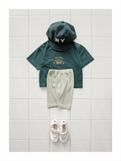 onu35｜(70cm-115cm) 羅紋五分緊身褲8