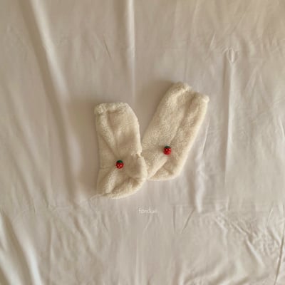 Fondue 36｜(Free)  素色草莓襪8