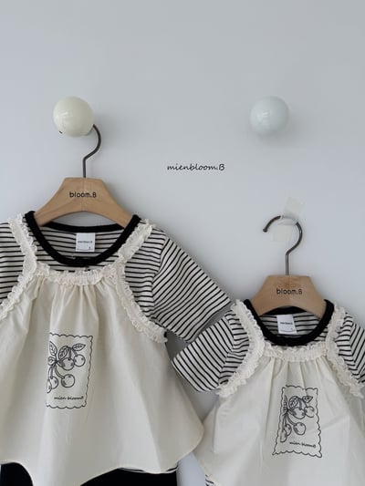 Bloom.b32｜(55cm-118cm) 蕾絲花邊櫻桃背心3