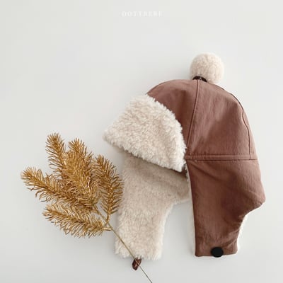 Oottbebe45｜(1-5y  50cm) 毛球造型追雪帽8