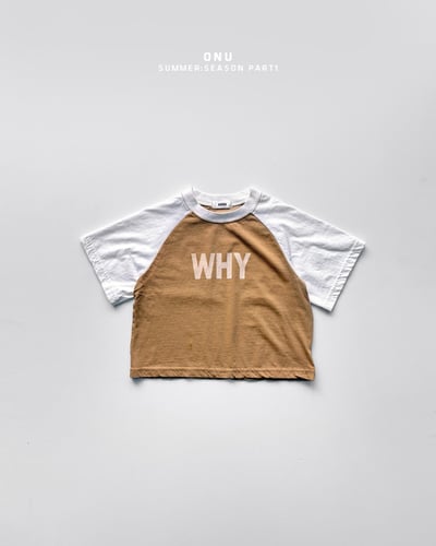 onu09｜(70cm-115cm) 英字印花七分袖上衣12