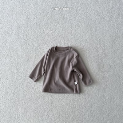Lindo04｜(3m-18m) 柔軟圓領素面上衣6