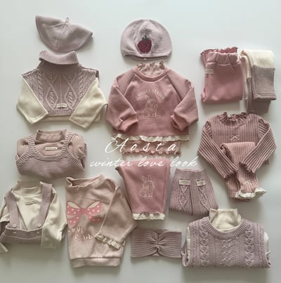 AOSTA59｜(6m-5y) 雪兔蕾絲上衣13