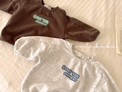 Valubebe41｜(65-90) 英字休閒上衣7