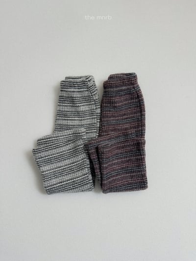 Mi20｜(70-110)   針織線條微喇叭褲3