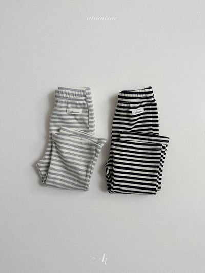 Atomeme08｜(70-110) 條紋小喇叭褲10