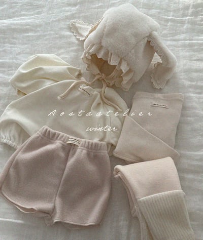 AOSTA71｜(6m-5y) 毛呢小短褲17