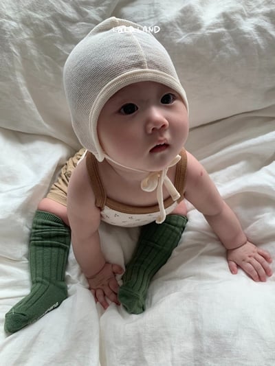 lala land21｜(3m-18m) 2色滿版櫻花包屁衣7