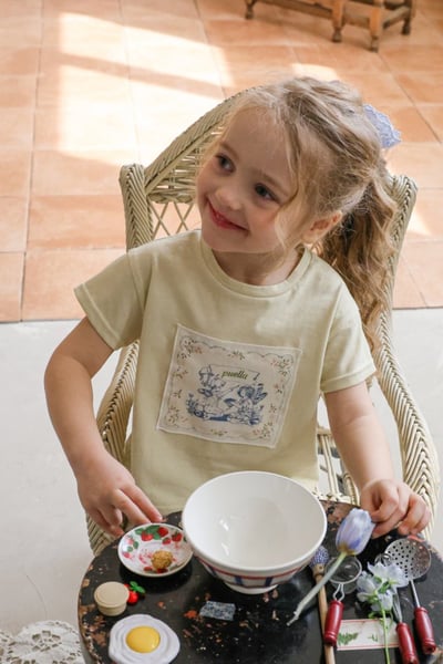 FLO15｜(75-140) 拼布圖上衣14