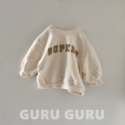 GURU GURU03｜(~1y-6y) 2色英字休閒上衣18