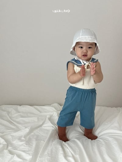 lala land06｜(3m-18m) 2色口袋八分長褲4