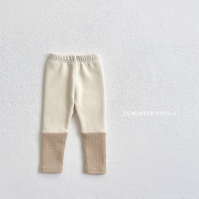 vivid30｜(78cm-125cm) 針織拼接內搭褲6