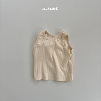 lala land64｜(75-120cm) 3色素面背心20