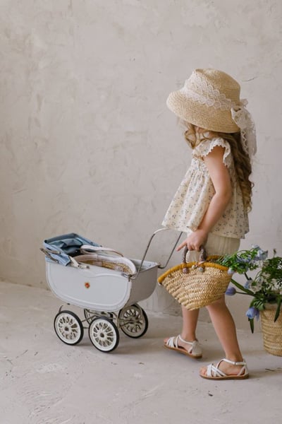 FLO17｜(75-140) 碎花娃娃裝上衣5