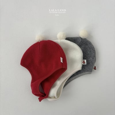 lala land03｜(60cm-83cm) 3色絨球針織帽2