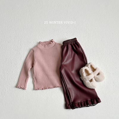 vivid73｜(78cm-125cm) 羅紋捲邊上衣10