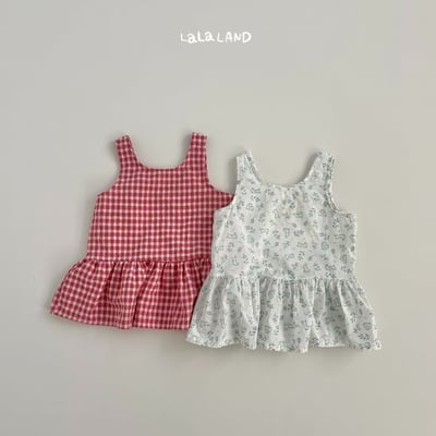 lala land47｜(75-120cm) 2色格紋/印花洋裝21